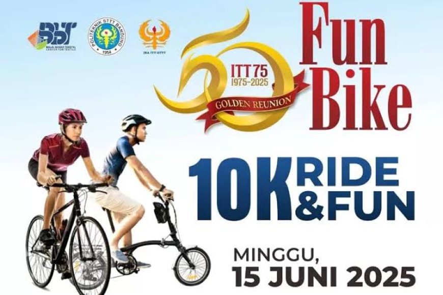 Meriahkan! ITT 75 Golden Reunion FunBike Bandung 2025