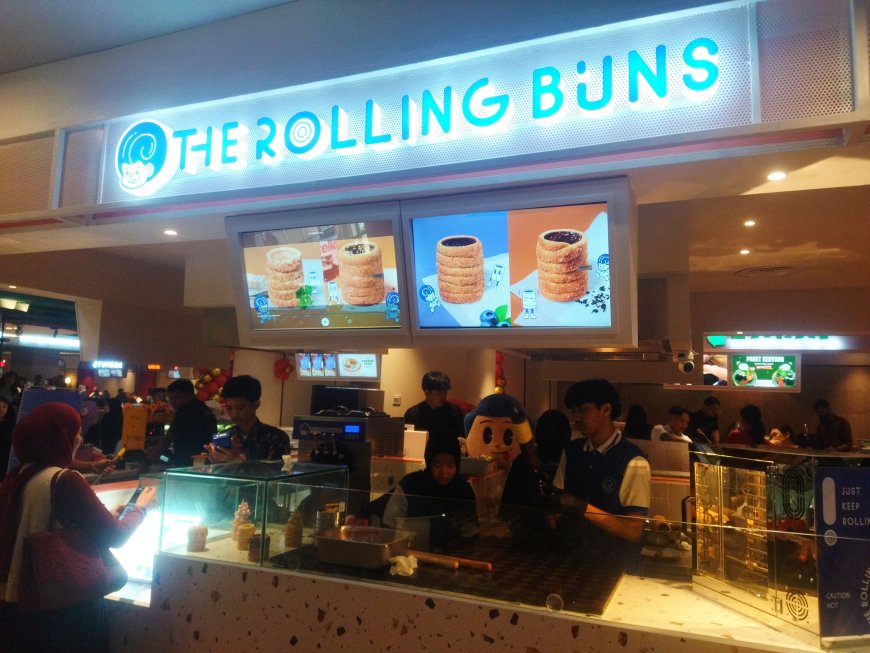 The Rolling Buns Resmi dibuka di Bandung! Hadirkan Cita Rasa Khas Hungaria di 23 Paskal Mall