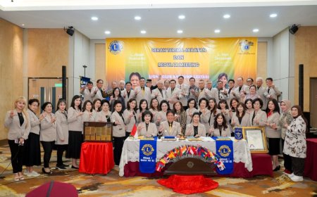 Lions Club Bandung Lestari Gelar Pelantikan & Serah Terima Jabatan Pengurus Baru Periode 2025-2026