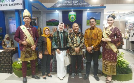 Dinas PMPTSP Prov. Sumsel Ikut Pameran di 13th Indonesia Tourism & Trade Investment Expo 2025 Bandung