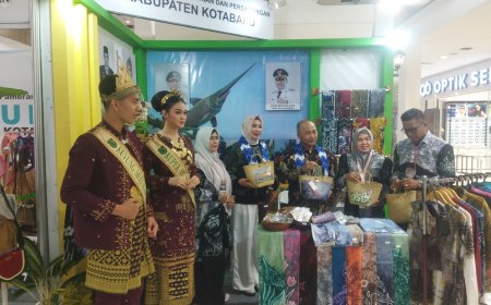 Dinas Koperasi, Perinduatrian, & Perdagangan Kab. Kotabaru Kalsel Ikut Pameran di 13th Indonesia Tourism & Trade Investment Expo 2025 Bandung