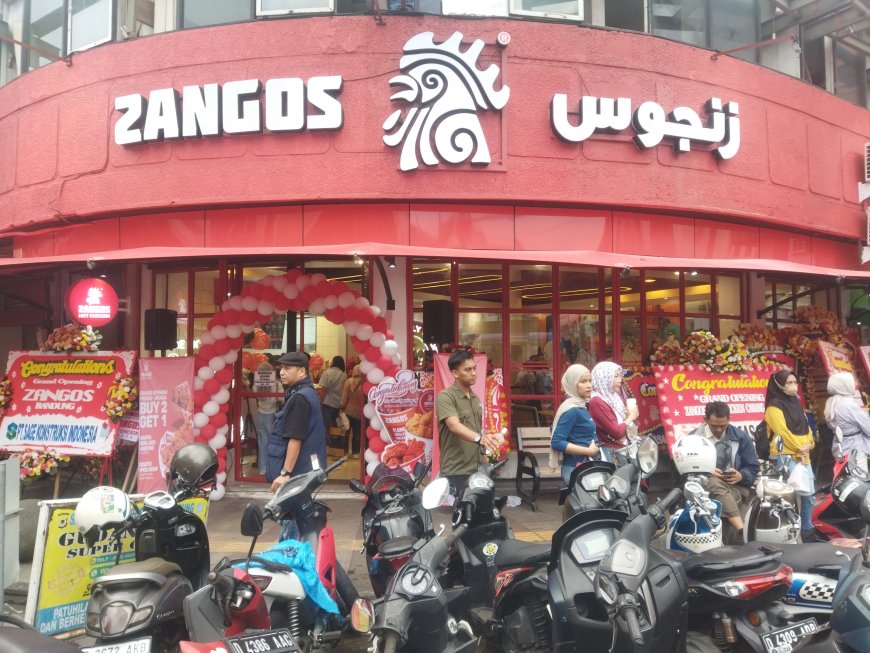 Grand Opening Zangos Hot Chicken: Pelopor Ayam Arab Pertama di Indonesia Hadir di Jalan Braga Bandung