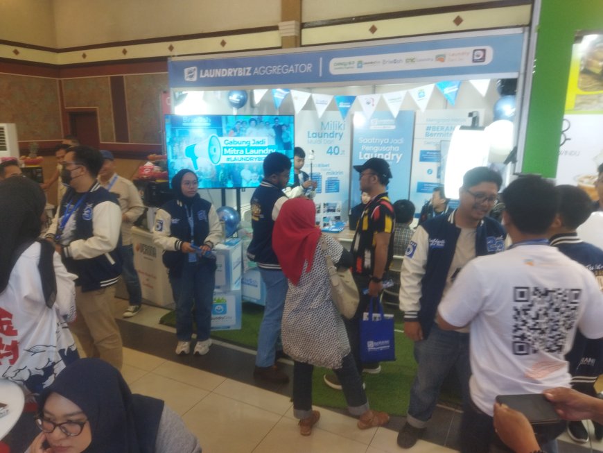 Berani Bisnis Laundry Tanpa Ribet! LaundryBiz Aggregator Hadir di IFBC Expo 2025 Bandung