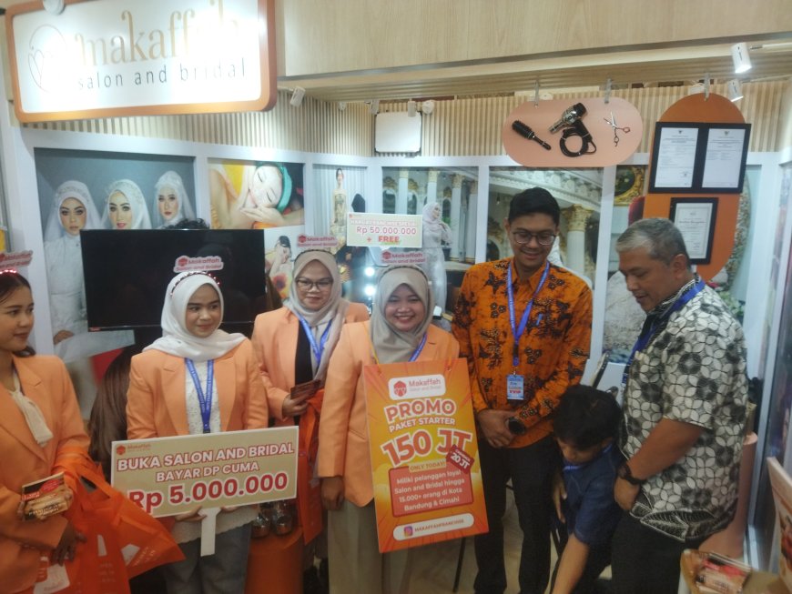 Makaffah Salon & Bridal Hadir di IEBC Expo 2025 Bandung, Tawarkan Peluang Usaha dengan DP Hanya Rp 5 Juta
