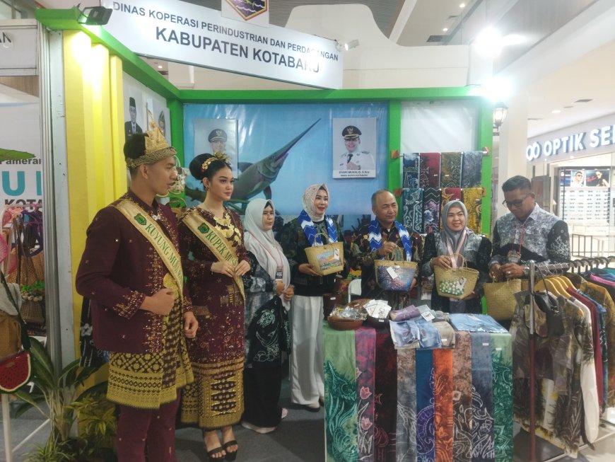 Dinas Koperasi, Perinduatrian, & Perdagangan Kab. Kotabaru Kalsel Ikut Pameran di 13th Indonesia Tourism & Trade Investment Expo 2025 Bandung