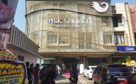 HSK SECRET Aesthetic Clinic Resmi Dibuka di Bandung, Hadirkan Layanan Premium dengan Harga Terjangkau