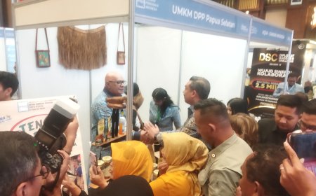 DPP APINDO Papua Selatan Hadir di Rakerkonas Ke-34 dengan Booth UMKM, Diharapkan Jadi Motor Penggerak Ekonomi Daerah