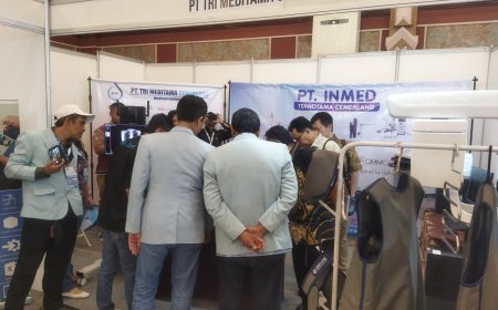 Booth PT. Inmed Teknotama Cemerlang Jadi Pusat Perhatian di Radex 2025