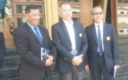 H. Kuswara S. Taryono, SH. MH. Hadiri Studium Generale Fakultas Hukum Unpad Bersama Menko Kumham Imipas RI Prof. Yusril Ihza Mahendra