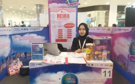 Reira Tour & Travel Hadir di ASTINDO Travel Fair 2025