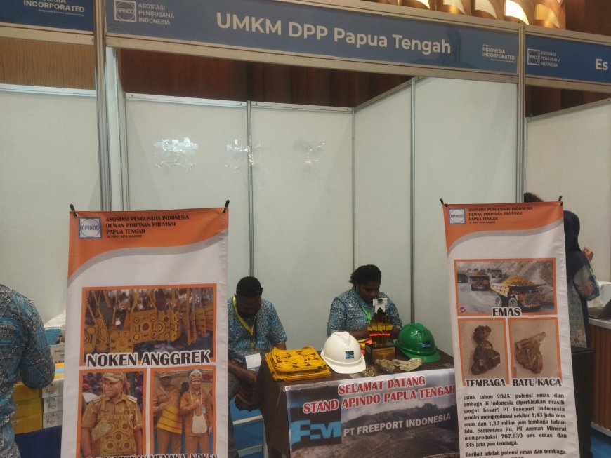 DPP Apindo Papua Tengah Tampilkan Keunggulan Daerah di Rakerkonas Apindo ke-34 di Bandung