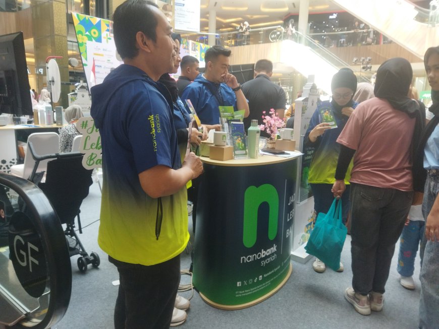Nano Bank Syariah Tampil Memukau di Syariah Financial Fair (SYAFIF) 2025 Bandung