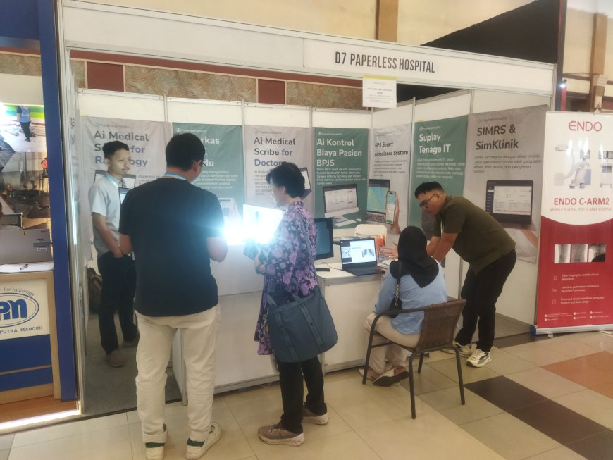 Paperless Hospital Tawarkan Solusi Digitalisasi Administrasi Medis di Radex 2025