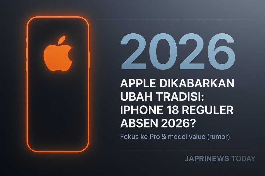 Apple Dikabarkan Ubah Tradisi: iPhone 18 “Reguler” Absen pada 2026