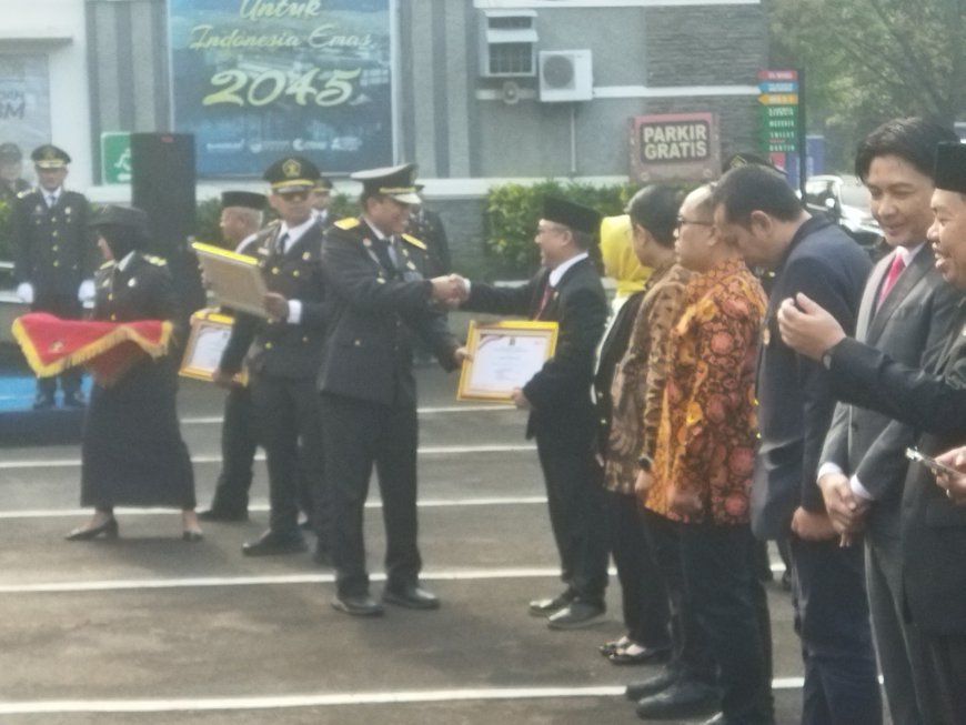 Pengwil INI Jawa Barat Terima Penghargaan dari Kemenkum RI pada Hari Pengayoman ke-80