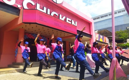 Grand Opening J.Chicken Outlet Perdana di Bandung, Disambut Meriah