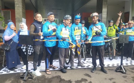 IKAL Polman Bandung Gelar Fun Bike IKAL Gowes To The World, Meriahkan Kebersamaan Alumni