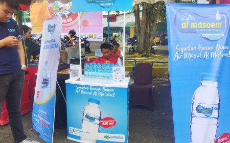 Air Al Ma’soem Ramaikan Notarius Run 5K 2025 dengan Booth Edukatif dan Menyegarkan