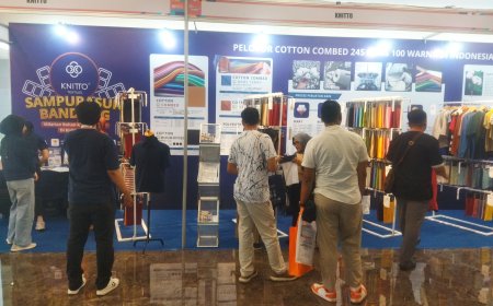 KNITTO Ramaikan IAPE 2025 Bandung dengan Produk Tekstil Premium