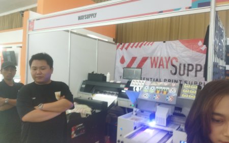 WAYSUPPLY Ramaikan IAPE 2025 dengan Teknologi Digital Printing Terkini