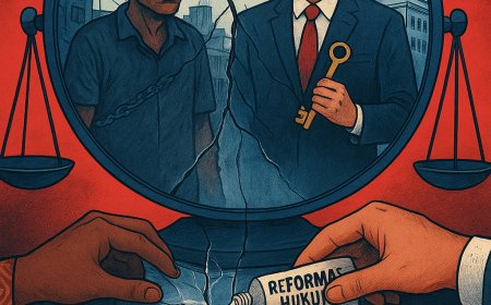 Hukum Kita, Cermin Retak yang Perlu Disatukan