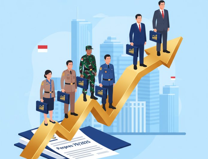 Reformasi Pendapatan Aparatur: Dinamika Kenaikan Gaji ASN, TNI/Polri & Pejabat Negara dalam Perpres 79/2025