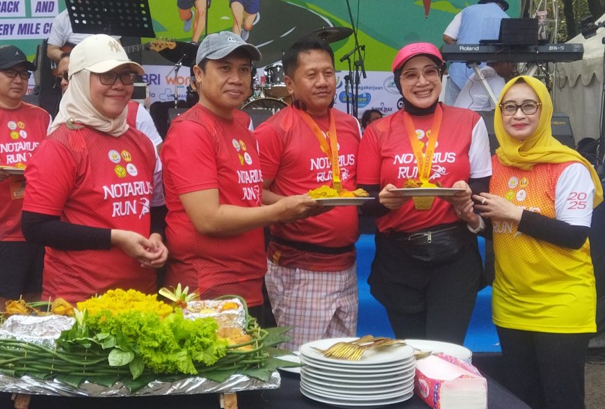 H. Joko Suranto Hadiri Notarius Run 2025 di UNPAD Bandung