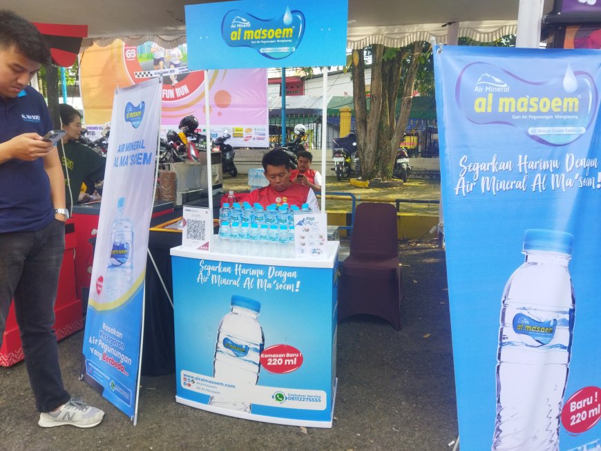 Air Al Ma’soem Ramaikan Notarius Run 5K 2025 dengan Booth Edukatif dan Menyegarkan