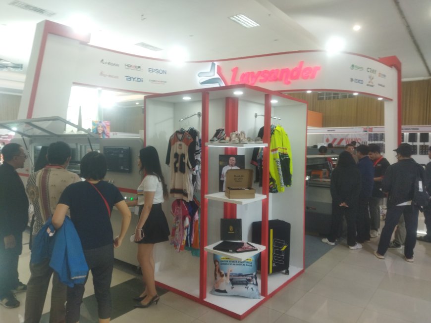 Laysander Technology Meriahkan IAPE 2025 dengan Solusi Digital Printing Terbaru