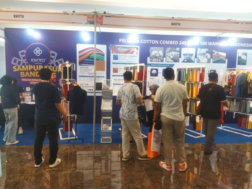 KNITTO Ramaikan IAPE 2025 Bandung dengan Produk Tekstil Premium