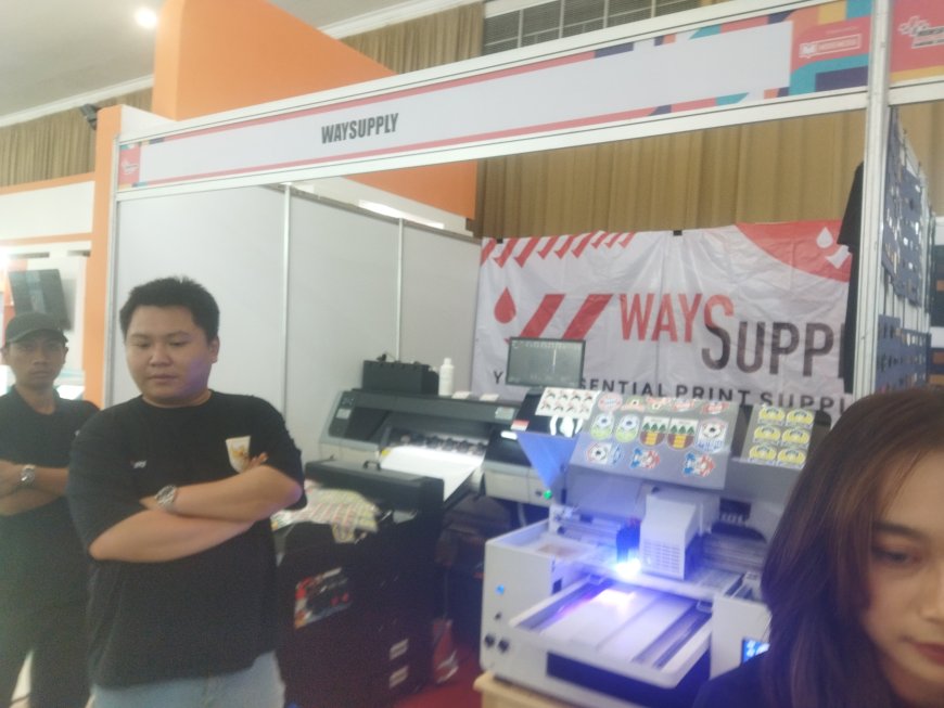 WAYSUPPLY Ramaikan IAPE 2025 dengan Teknologi Digital Printing Terkini